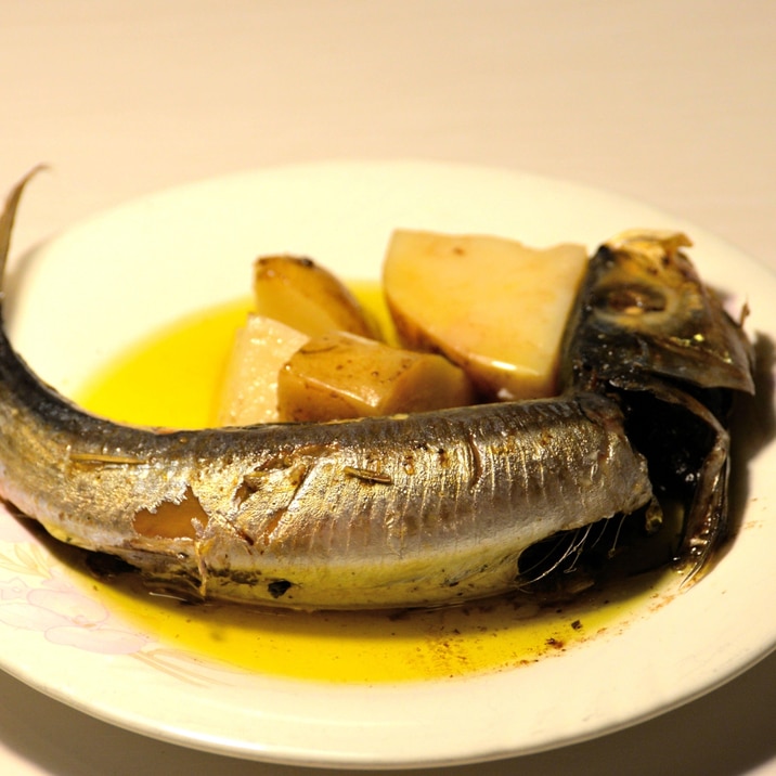 【便利なフランス料理】イワシのコンフィ